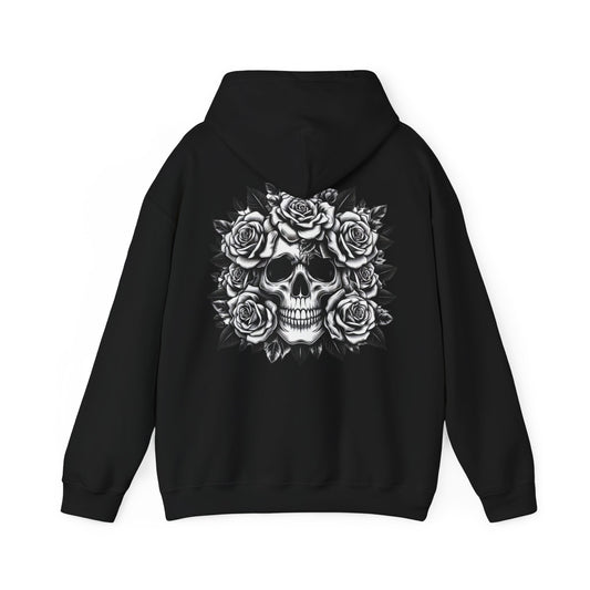 Floral Skull Hoodie